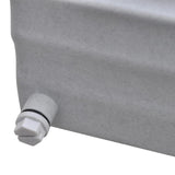 Cascade Waterfall Swimming Pool Fountain with LED Lights - Top-Down View