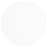Bathroom Porcelain Ceramic Sink Art Basin Bowl White - Side View