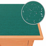 Outdoor Rabbit Hutch Small Animal House Pet Cage 4 Doors Wood - Low Angle