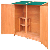 Wooden Shed Garden Tool Shed Storage Room Large - Side View