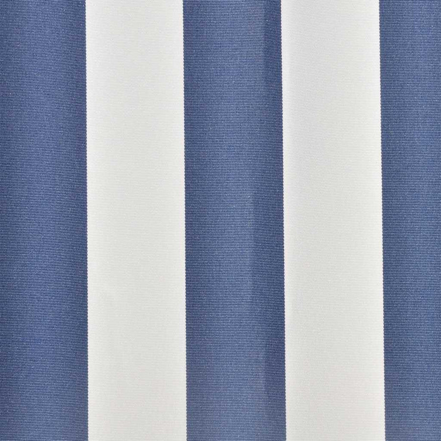 Awning Replacement Fabric Blue and White 400x300 cm Polyester