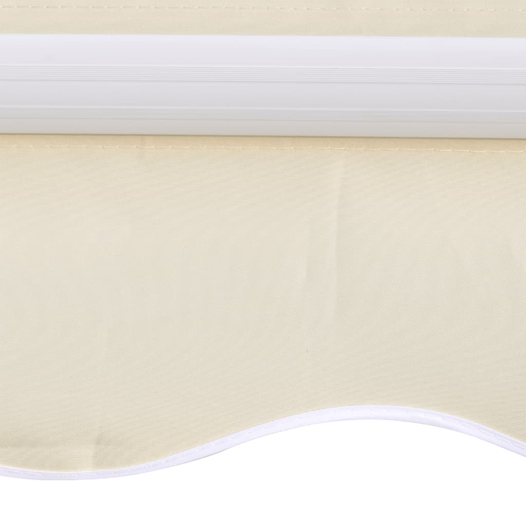 Awning Replacement Fabric Cream 3x2.5 m Polyester