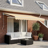 Awning Replacement Fabric Cream 400x300 cm Polyester