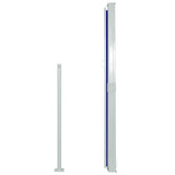 Patio Terrace Side Awning 160 x 300 cm Blue - Side View