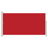 Patio Terrace Side Awning 160 x 300 cm Red - Side View