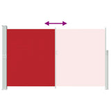 Patio Terrace Side Awning 180 x 300 cm Red