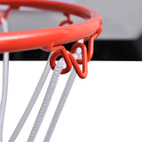 Indoor Mini Basketball Hoop Set with Ball and Pump - 45-Degree Angle