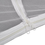 Mongolia Net Mosquito Net 2 Doors 200 x 120 x 130 cm White - Low Angle