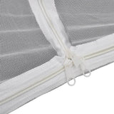 Mongolia Net Mosquito Net 2 Doors 200 x 150 x 145 cm White - Low Angle