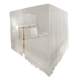 Mosquito Net Bed Net Set Square 3 Openings 2 pcs - Front View