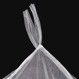 Mosquito Net Bed Net Set Square 3 Openings 2 pcs - Rear View