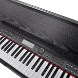 Electronic Piano/Digital Piano with 88 keys & Music Stand - Rear View