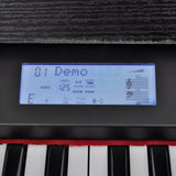 Electronic Piano/Digital Piano with 88 keys & Music Stand - Close-Up Angle