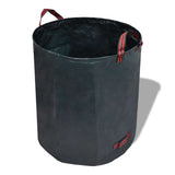 Garden Waste Bag Dark Green 4 pcs 120 L 150 g/sqm - Top-Down View