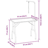Bath Grooming Table for Dogs Cats Pets Adjustable 1 Loop - Extra Image