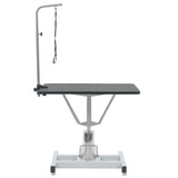Hydraulic Bath Grooming Table for Dogs Pets Adjustable Swivel - Front View