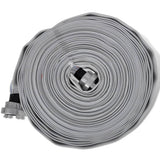 Fire Hose Flat Hose 20 m with D-Storz Couplings 1 Inch - Front View