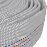 Fire Hose Flat Hose 30 m with D-Storz Couplings 1 Inch - Top-Down View