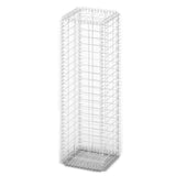 Gabion Basket with Lids Galvanised Wire 100x30x30 cm