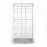 Gabion Basket with Lids Galvanised Wire 100 x 50 x 30 cm - 45-Degree Angle