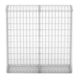 Gabion Basket with Lids Galvanised Wire 100 x 100 x 30 cm