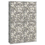 Gabion Basket with Lids Galvanised Wire 150x100x30 cm