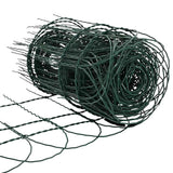 Garden Border Fence Powder-coated Iron 10x0.4 m - 45-Degree Angle