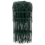 Garden Border Fence Powder-coated Iron 25x0.4 m