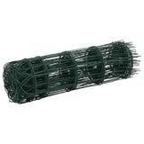 Garden Border Fence Powder-coated Iron 25x0.65 m - Side View