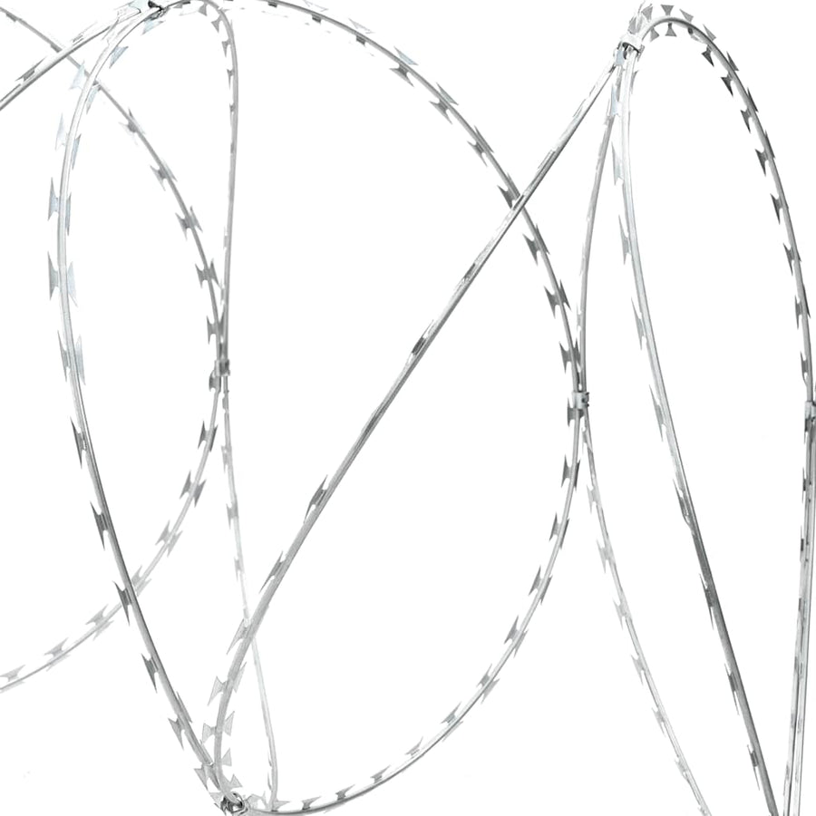 Razor Wire Helical Wire Roll Galvanised Steel 100 m