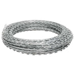 Razor Wire Helical Wire Roll Galvanised Steel 60 m