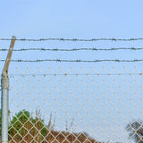 Barbed Wire Entanglement Wire Green Wire Roll 100 m