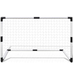 Mini Soccer Goals Post Net Set 2 pcs for Kids 91.5 x 48 x 61 cm