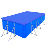 Pool Cover PE Rectangular 90 g/sqm 540 x 270 cm - Front View