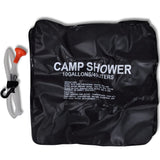 Camp Shower Solar Shower Outdoor Bath 40 L - Front View