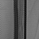 Insect Door Screen 4-Piece Mesh Curtain 220 x 100 cm Black Polyester