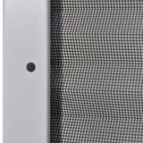 Insect Plisse Screen Window Aluminium 160 x 80 cm with Shade - Rear View