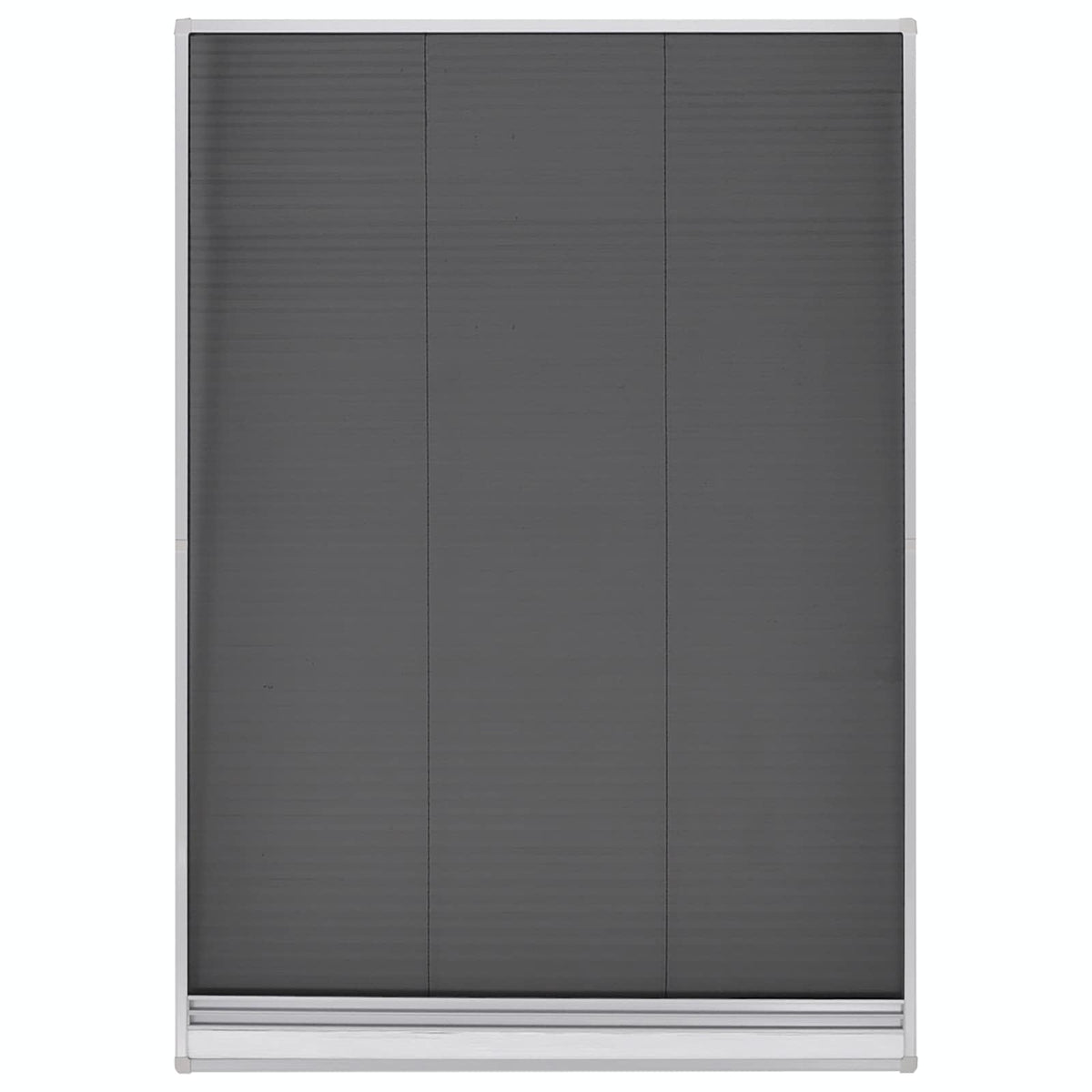 Insect Plisse Screen Window Aluminium 160 x 80 cm with Shade