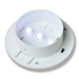 Outdoor Solar Lamp Set 6 pcs Fence Light Gutter Light White