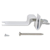 Outdoor Solar Lamp Set 6 pcs Fence Light Gutter Light White - Extra Image