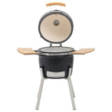 Kamado Barbecue Grill Smoker Ceramic 33 cm - Front View