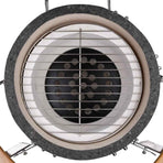 Kamado Barbecue Grill Smoker Ceramic 33 cm