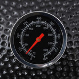 Kamado Barbecue Grill Smoker Ceramic 33 cm - Low Angle