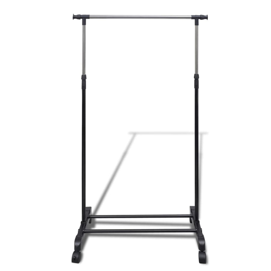 Adjustable Clothes Racks 2 pcs 1 Hanging Rail