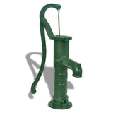 Garden Water Pump with Stand Cast Iron - Front View