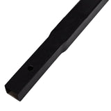 Ground Drill Extension Tube 4 x 1 m Tube Connection Steel - Side View