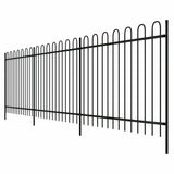 Fence 600 x 150 cm Powder coated steel