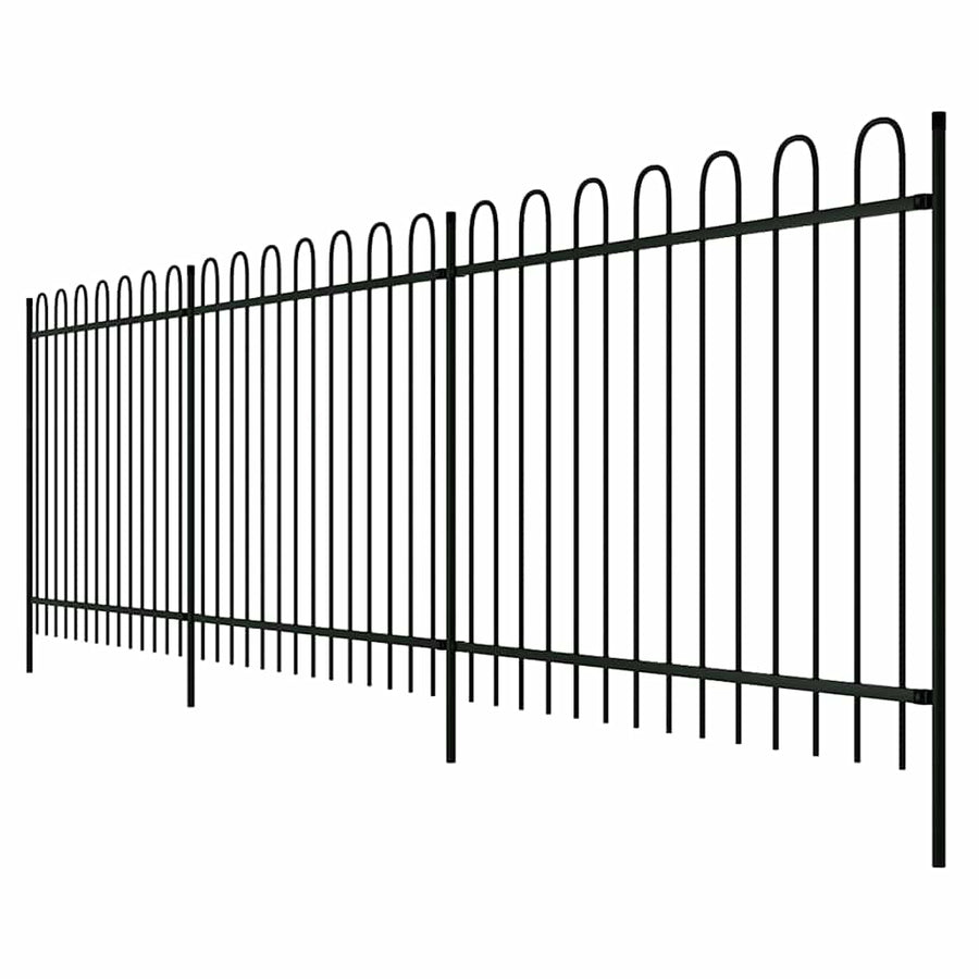 Fence 600 x 150 cm Powder coated steel
