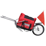 Bike Trailer One-wheel with Storage Bag - Side View