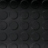 Rubber Floor Mat Anti-Slip with Dots 2 x 1 m - Side View